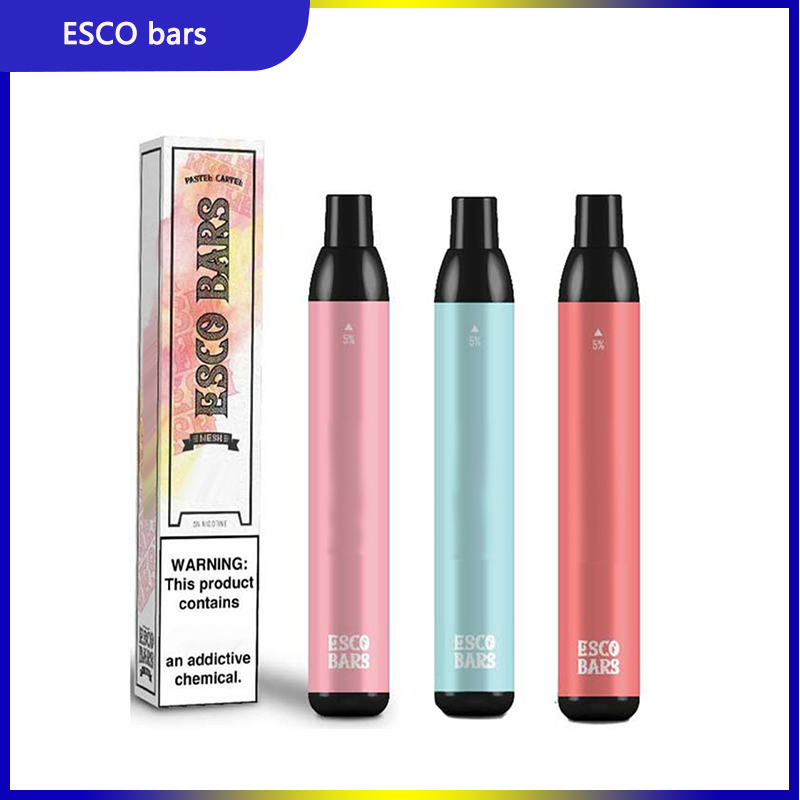 ESCO BARS 2500 Puff Single Disposable vape e cigarette 6ml pod device 5% Strength 1000mah Battery vs elux legend 0268276-02
ESCO BARS 2500 Puff Single Disposable vape e cigarette 6ml pod device 5% Strength 1000mah Battery vs elux legend 0268276-02