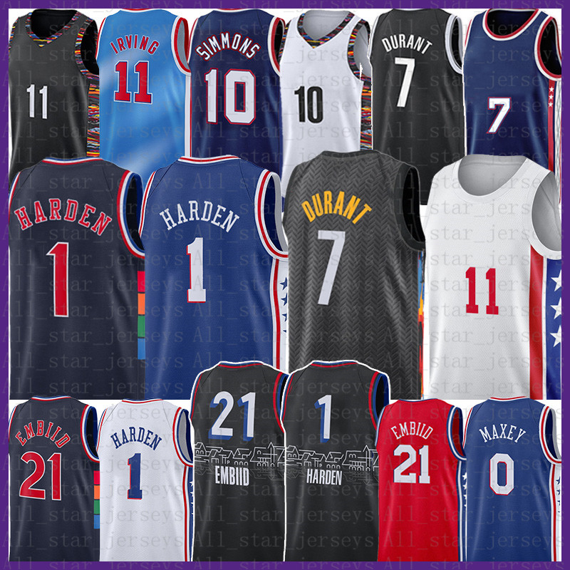 James Harden Ben Simmons Basketball Jersey 1 10 Kevin Durant Kyrie Irving Joel Embiid Tyrese Maxey Allen Iverson Jerseys 7 11 21 3 0 Mens Shirts
James Harden Ben Simmons Basketball Jersey 1 10 Kevin Durant Kyrie Irving Joel Embiid Tyrese Maxey Allen Iverson Jerseys 7 11 21 3 0 Mens Shirts