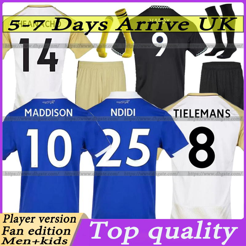 22 23 VARDY Soccer Jerseys MADDISON IHEANACHO 2022 2023 CAMISETA BARNES TIELEMANS AYOZE DAKA LOOKMAN IHEANACHO Men Kids Kits sock Full sets football shirt, 22/23 fans version away
22 23 VARDY Soccer Jerseys MADDISON IHEANACHO 2022 2023 CAMISETA BARNES TIELEMANS AYOZE DAKA LOOKMAN IHEANACHO Men Kids Kits sock Full sets football shirt, 22/23 fans version away