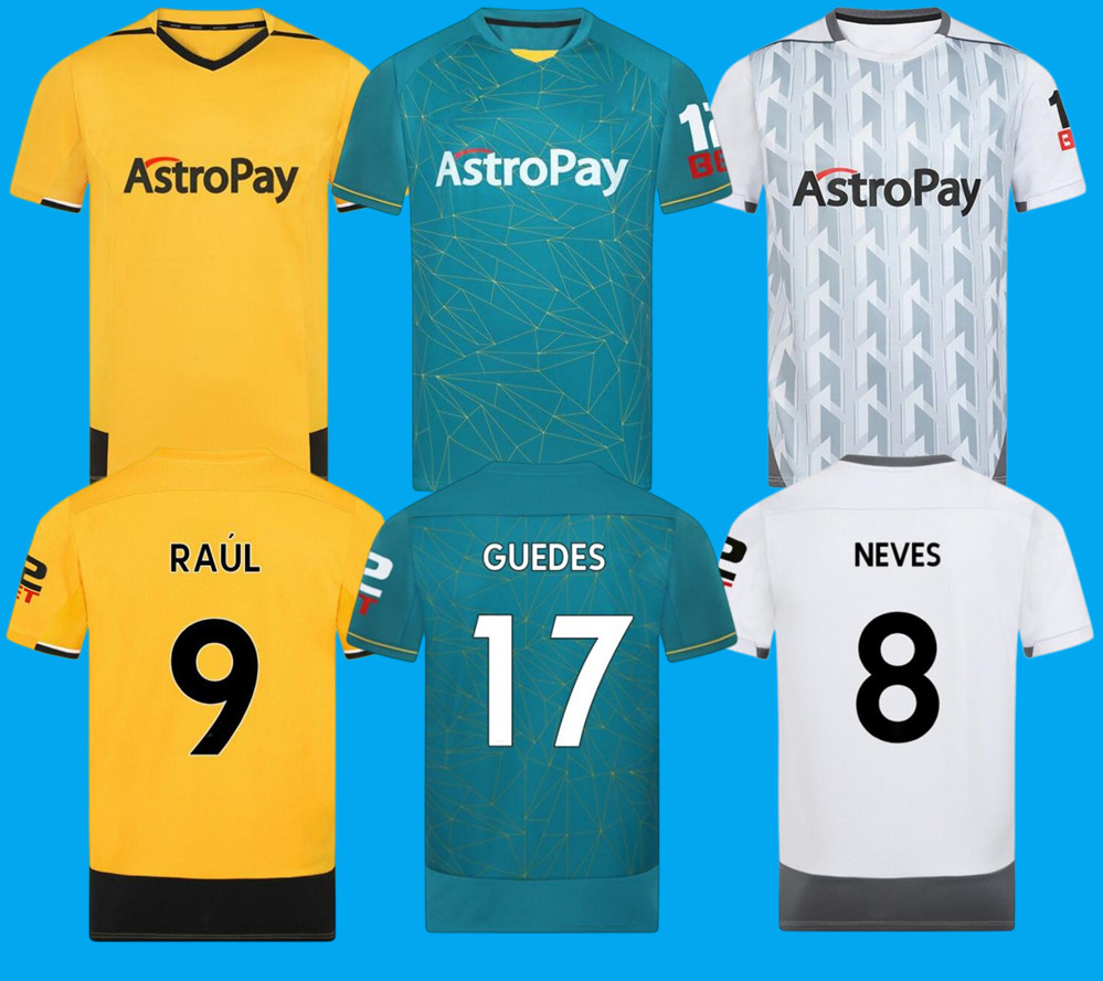 22 23 RAUL Wolves Soccer Jerseys SEMEDO NETO NEVES Boly J.OTTO PODENCE FAIO SILVA Football SAISS Shirts 2021 2022 J.MOUTINHO ADAMA tops Men, Yellow
22 23 RAUL Wolves Soccer Jerseys SEMEDO NETO NEVES Boly J.OTTO PODENCE FAIO SILVA Football SAISS Shirts 2021 2022 J.MOUTINHO ADAMA tops Men, Yellow