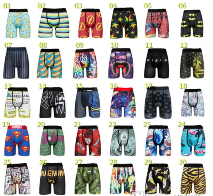 Men Underwear Shorts Male Boxer Breif Unperpants Pattern Sports Hip Hop Rock Sexy Underwear Street Fashion Outfit With Bag, 12
Men Underwear Shorts Male Boxer Breif Unperpants Pattern Sports Hip Hop Rock Sexy Underwear Street Fashion Outfit With Bag, 12