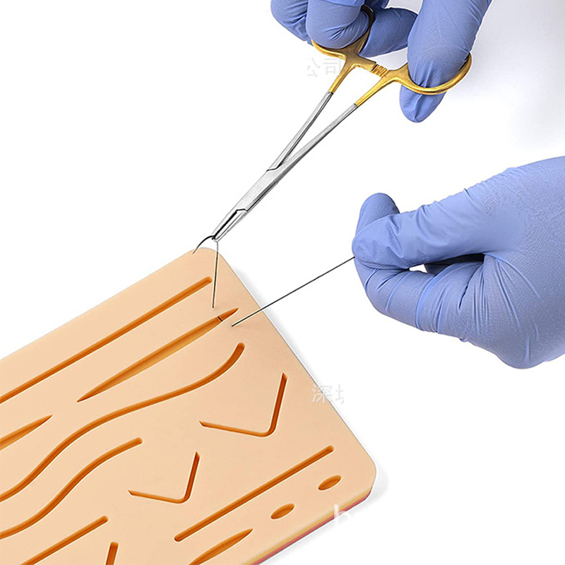 Beauty Items l1Pc Silicone Skin Suture Surgical Training Kit Pad Trauma Surgeon Medical Practice Train Traumatic Dentistry Accessories Models
Beauty Items l1Pc Silicone Skin Suture Surgical Training Kit Pad Trauma Surgeon Medical Practice Train Traumatic Dentistry Accessories Models