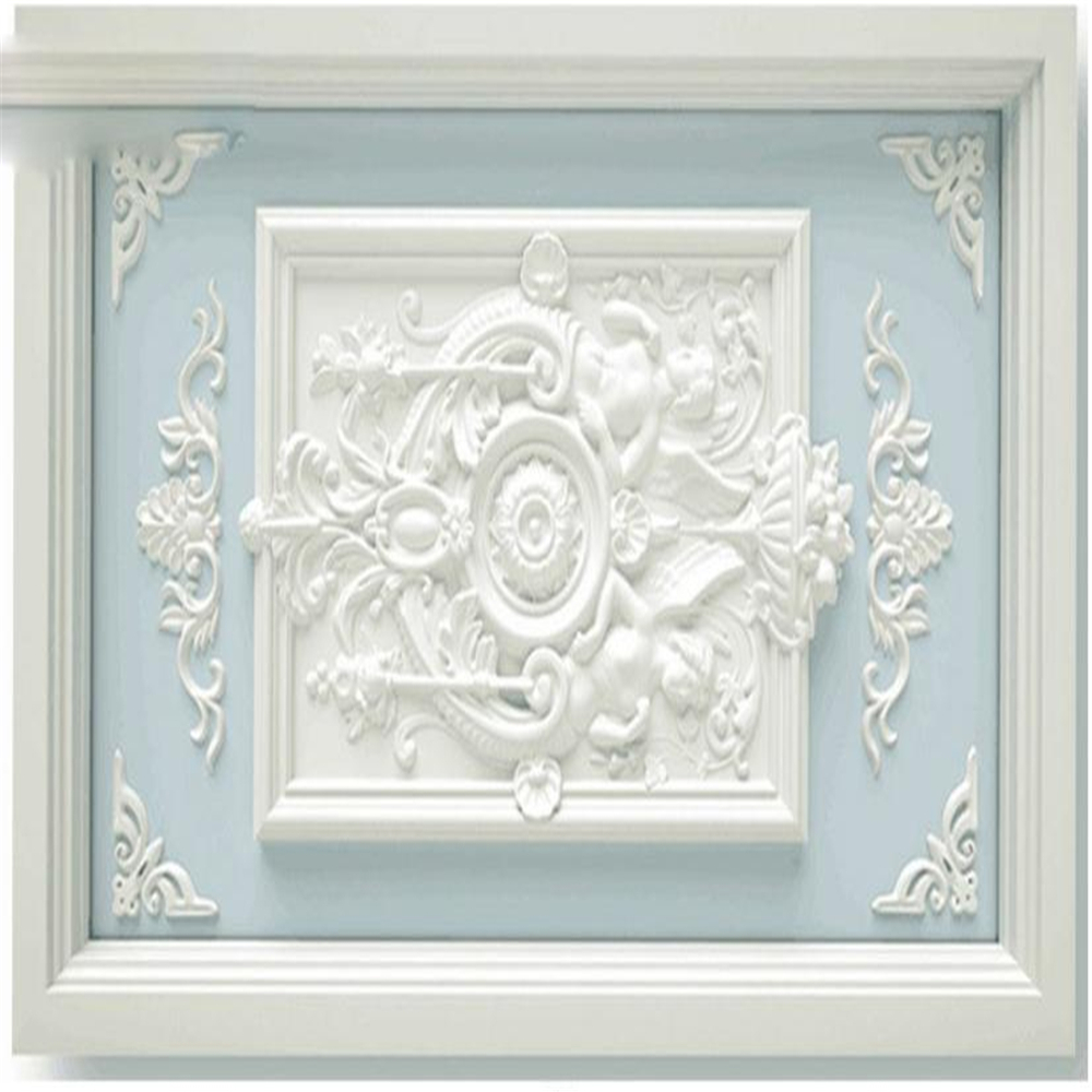 3d ceiling murals wallpaper 3d stereoscopic wallpaper European ceiling wallpaper European living room