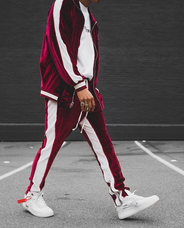 Mens Tracksuits Gold Velvet Mens Set Spring Autumn Tracksui Male Sport Suit Casual 2 piecePants Hip hop streetwear Fashion Sportswear 3xl 220905