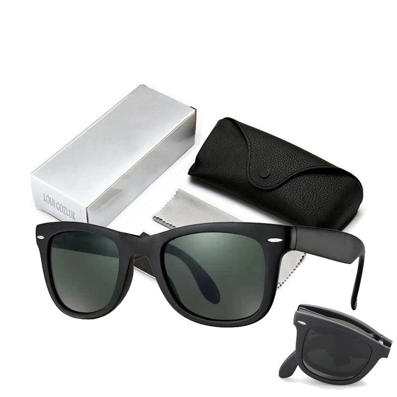 Foldable Rays Sunglasses Vintage Classic Ban Sun Glasses Men Shopping Travel UV400 Lunette De Soleil Femme With Logo 4105G51
Foldable Rays Sunglasses Vintage Classic Ban Sun Glasses Men Shopping Travel UV400 Lunette De Soleil Femme With Logo 4105G51