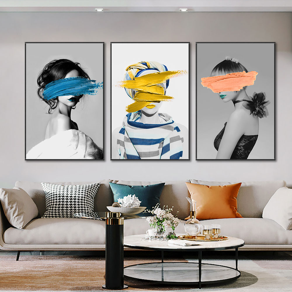 Canvas Painting Creative Blindfolded Girl Modern Nordic Posters And Prints Wall Art picture For Living Room Bedroom Decoration
Canvas Painting Creative Blindfolded Girl Modern Nordic Posters And Prints Wall Art picture For Living Room Bedroom Decoration