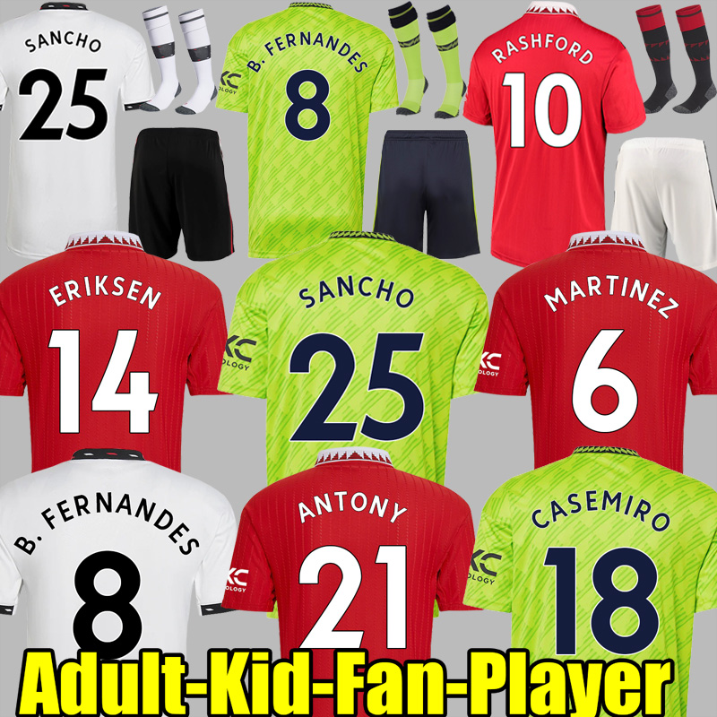 22 23 Manchester Utd soccer jersey RONALDO SANCHO F. DE JONG Player version BRUNO MAN UTD FERNANDES LINGARD SHEW RASHFORD GREENWOOD football shirts men kids kits, Third epl
22 23 Manchester Utd soccer jersey RONALDO SANCHO F. DE JONG Player version BRUNO MAN UTD FERNANDES LINGARD SHEW RASHFORD GREENWOOD football shirts men kids kits, Third epl