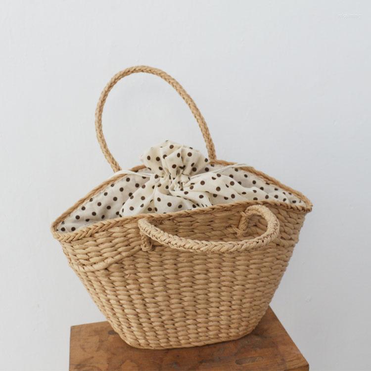 Duffel Bags Versatile Straw Woven Bag Fashion Women's Paper Rope Waving Handbags Portable Female Basket Tote Birthday Gift, Beige
Duffel Bags Versatile Straw Woven Bag Fashion Women's Paper Rope Waving Handbags Portable Female Basket Tote Birthday Gift, Beige