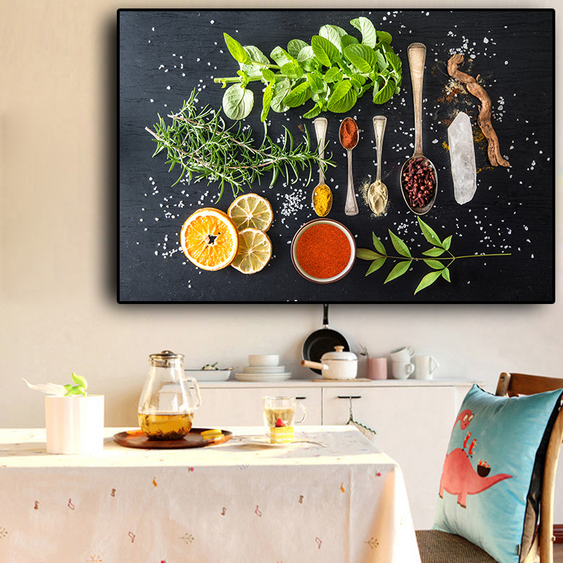 Vegetables Fruit Grains Spices Kitchen Canvas Painting Cuadros Scandinavian Posters and Prints Wall Art Picture Living Room
Vegetables Fruit Grains Spices Kitchen Canvas Painting Cuadros Scandinavian Posters and Prints Wall Art Picture Living Room
