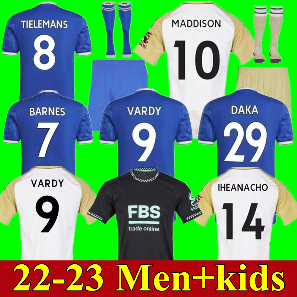 22 23 Leicesters Soccer Jerseys City Home away 3rd VARDY MADDISON 2022 2023 BARNES TIELEMANS AYOZE DAKA LOOKMAN IHEANACHO Football Shirts Men kids kit jersey, Kids home
22 23 Leicesters Soccer Jerseys City Home away 3rd VARDY MADDISON 2022 2023 BARNES TIELEMANS AYOZE DAKA LOOKMAN IHEANACHO Football Shirts Men kids kit jersey, Kids home