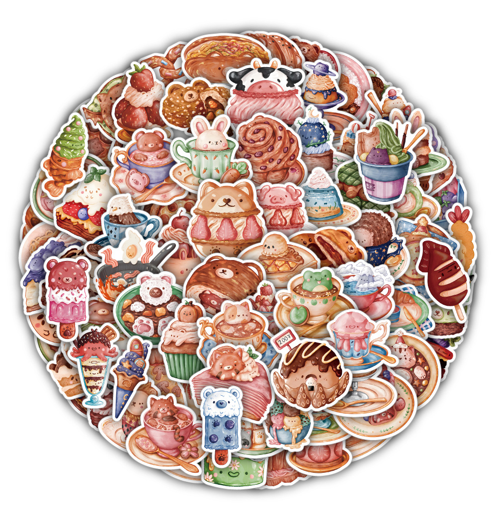 100PCS Mixed Car Stickers cute food For Skateboard Laptop Pad Bicycle Motorcycle Helmet Guitar PS4 Phone Decal Pvc Sticker, Multi colors
100PCS Mixed Car Stickers cute food For Skateboard Laptop Pad Bicycle Motorcycle Helmet Guitar PS4 Phone Decal Pvc Sticker, Multi colors