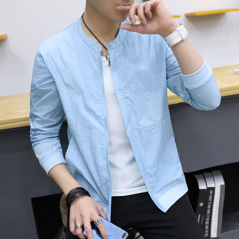 Men's Jackets Camping Rain Summer Outdoors Coats male Ultra Light Clothing Breathable AntiUV coat men zipper windbreaker 220905