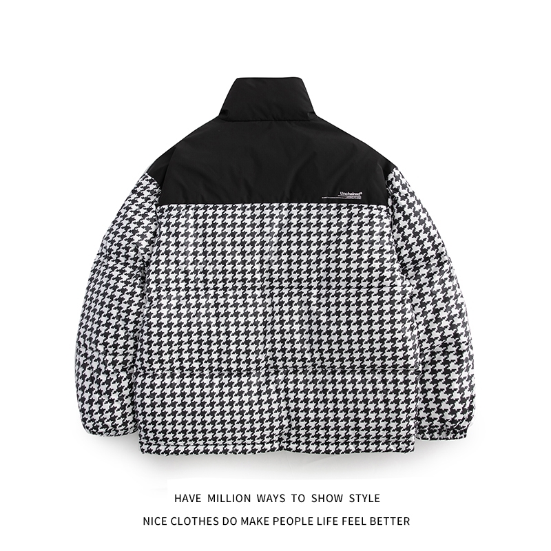 Womens Down Parkas Winter Thick Warm Patchwork Woman Bread Jacket Unisex Man High Streetwear Coat Couple Varsity Casual Vintage Retro Bomber 220902wtt