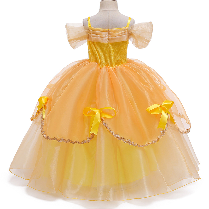 Girl's Dresses Cosplay Princess Costume For Girls Kids Halloween Carnival Party Fancy Dress Up Children Clothes Christmas Disguise 220905