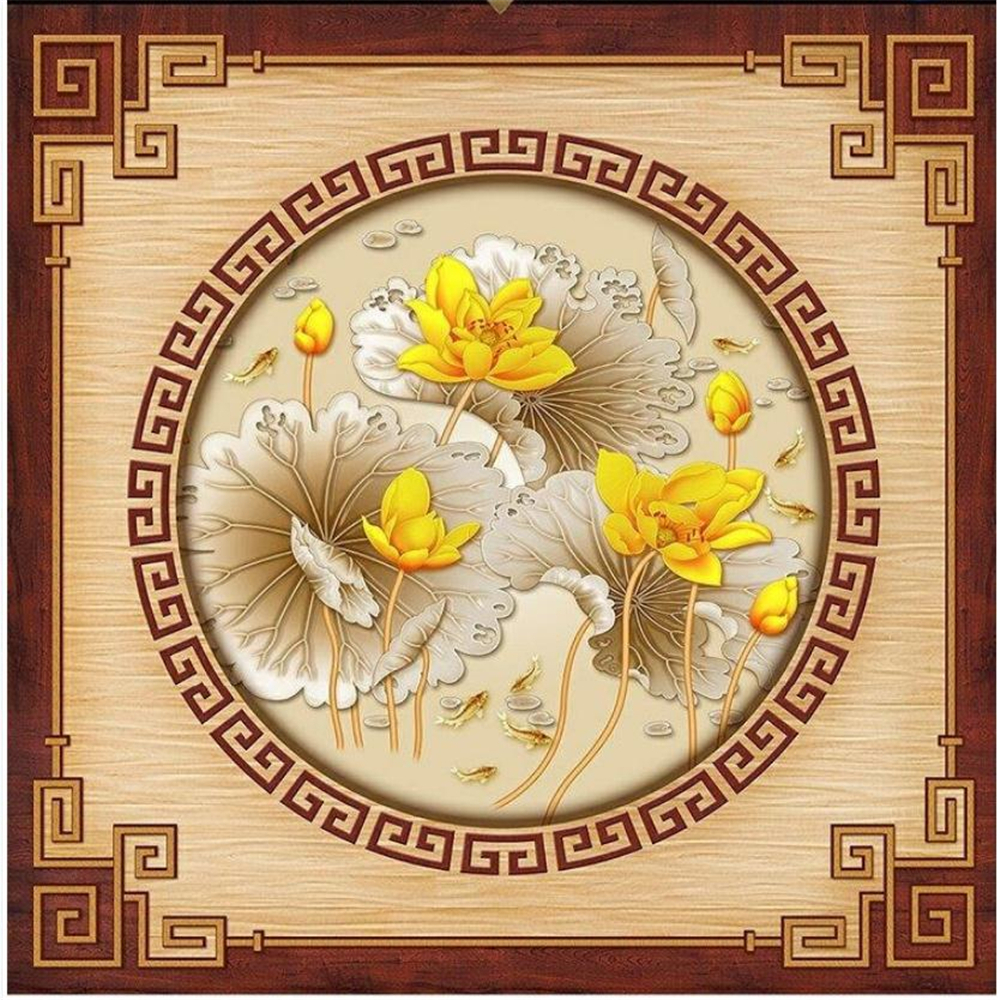 Custom 3d ceiling living room ceiling wallpaper Chinese style three-dimensional bedroom seamless mural