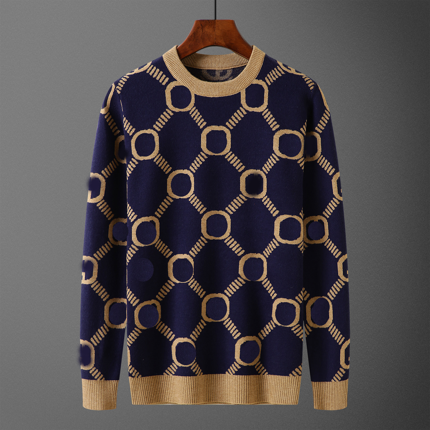 2022 popular Men designer Sweater Letter Embroidery Winter autumn, Purple 
2022 popular Men designer Sweater Letter Embroidery Winter autumn, Purple