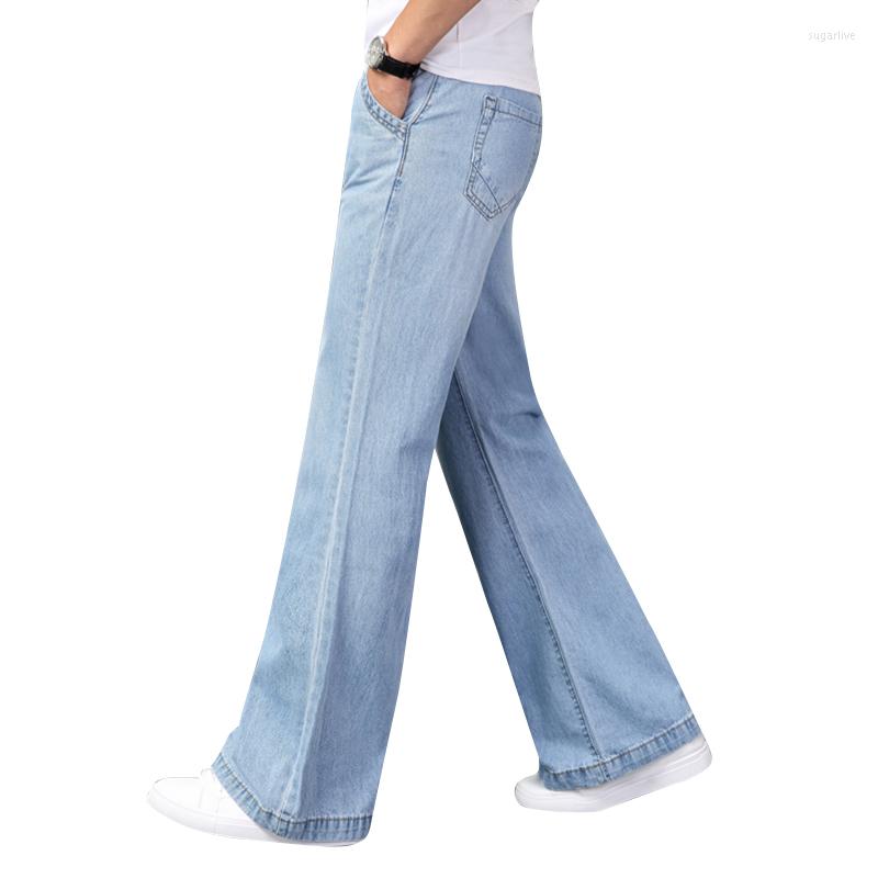 Men's Jeans ABOORUN Flared Men 2022 Blue Loose Wide Leg Casual Boot Cut Denim Pants Classic Flare Trousers R3505, Blue2
Men's Jeans ABOORUN Flared Men 2022 Blue Loose Wide Leg Casual Boot Cut Denim Pants Classic Flare Trousers R3505, Blue2