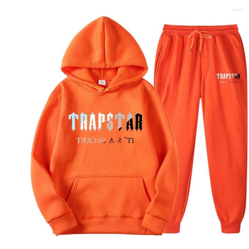 Men's Tracksuits Brand TRAPSTAR Printed Sportswear Autumn Men's 15 Colors Warm Two-piece Loose Hooded Sweater Pants Set Jogging
Men's Tracksuits Brand TRAPSTAR Printed Sportswear Autumn Men's 15 Colors Warm Two-piece Loose Hooded Sweater Pants Set Jogging
