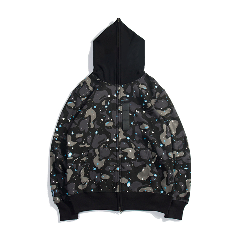 High quality Mens designer Hoodies shark tiger full zip hoodie jacket men women stylist color grid Harajuku sweatshirt Fashion co-branding Reflective hoodys 2-21, 1 button
High quality Mens designer Hoodies shark tiger full zip hoodie jacket men women stylist color grid Harajuku sweatshirt Fashion co-branding Reflective hoodys 2-21, 1 button
