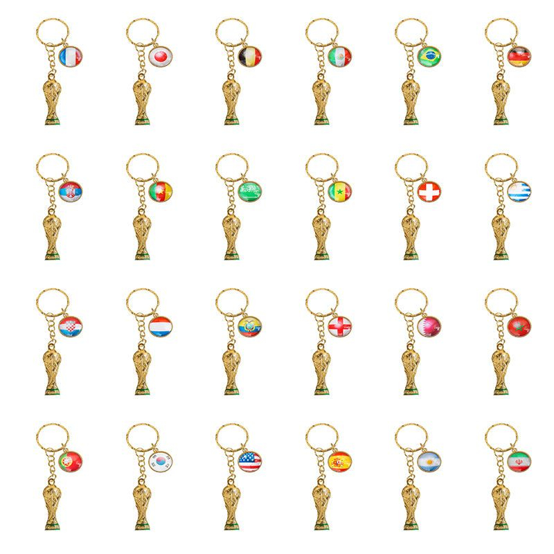 2022 Hercules Keychain World Cup Football Peripheral Country Flag Keychains Fan Gift Collection
2022 Hercules Keychain World Cup Football Peripheral Country Flag Keychains Fan Gift Collection