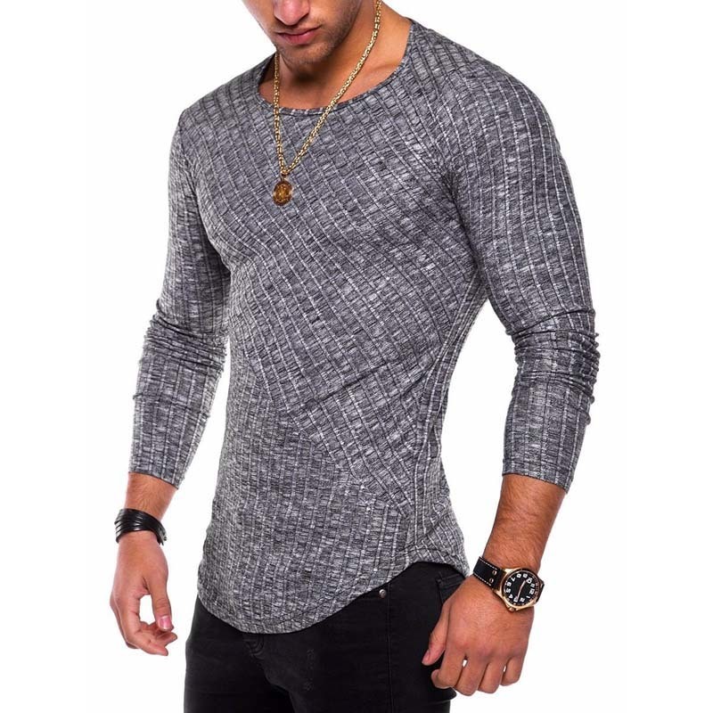 Men's Sweaters Plus Size S-4XL Slim Fit Sweater Men Spring Autumn Thin O-Neck Knitted Pullover Men Casual Solid Mens Sweaters Pull Homme 220906