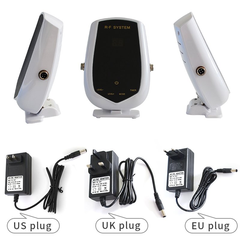 Home Use RF Skin Tightening Slimming Machine Body Shaping Face Lifting Anti Aging Wrinkle Removal Skin Rejuvenation Fat Loss Radio Frequency Eye Massa