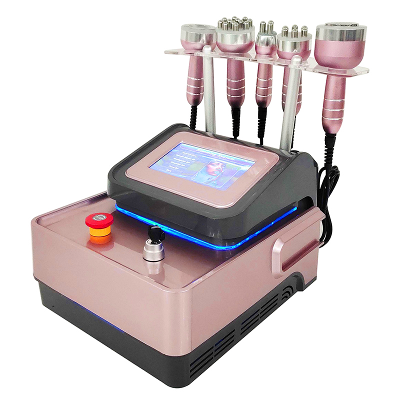 New Model 5in1 Cavitation RF Vacuum Slimming Machine Weight Reduce Fat Loss Cellulite Removal Skin Tightening Body Shaping Face Lifting 40K Ultrasonic