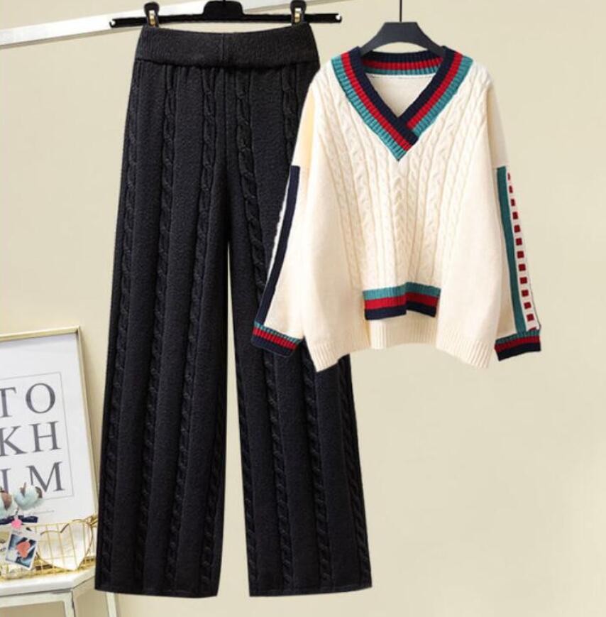 Women's Tracksuits Knitted 2 Piece Sets Hooded zipper Cardigan Coats Suits Korean Jogging Capris Pants Outfit, 07
Women's Tracksuits Knitted 2 Piece Sets Hooded zipper Cardigan Coats Suits Korean Jogging Capris Pants Outfit, 07