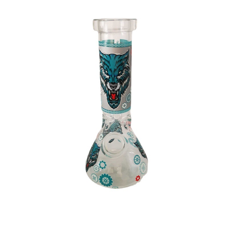 7.8" Glass Beaker bong hookahs Ice Pinches Luminous Decals heavy glass elephant Joint smoking water pipe bongs
7.8" Glass Beaker bong hookahs Ice Pinches Luminous Decals heavy glass elephant Joint smoking water pipe bongs