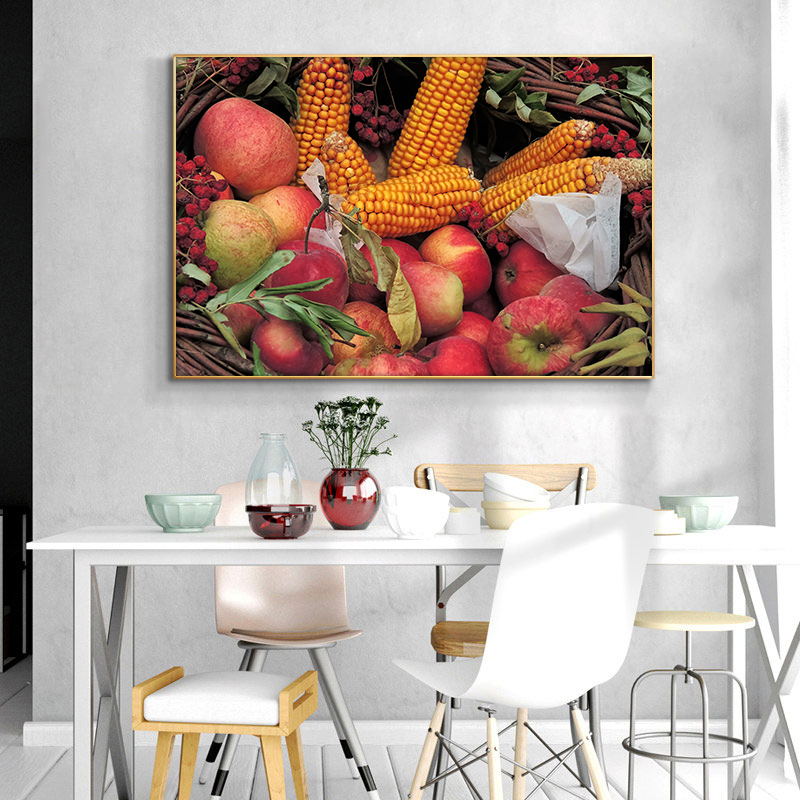Canvas Painting Kitchen Apple And Corn Cuadros Scandinavian Posters and Prints Wall Art Food Picture Living Room
Canvas Painting Kitchen Apple And Corn Cuadros Scandinavian Posters and Prints Wall Art Food Picture Living Room