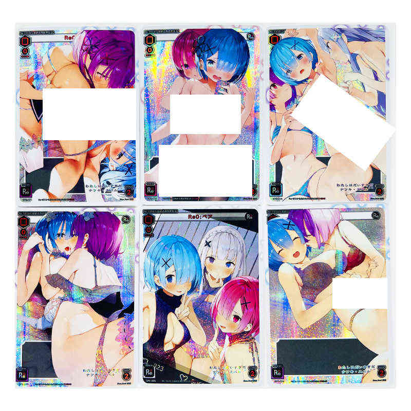 Card Games 18pcs/set Rem Ram Life In A Different World From Zero Sexy No.5 Toys Hobbies Hobby Collectibles Game Collection Anime Cards T220905
Card Games 18pcs/set Rem Ram Life In A Different World From Zero Sexy No.5 Toys Hobbies Hobby Collectibles Game Collection Anime Cards T220905