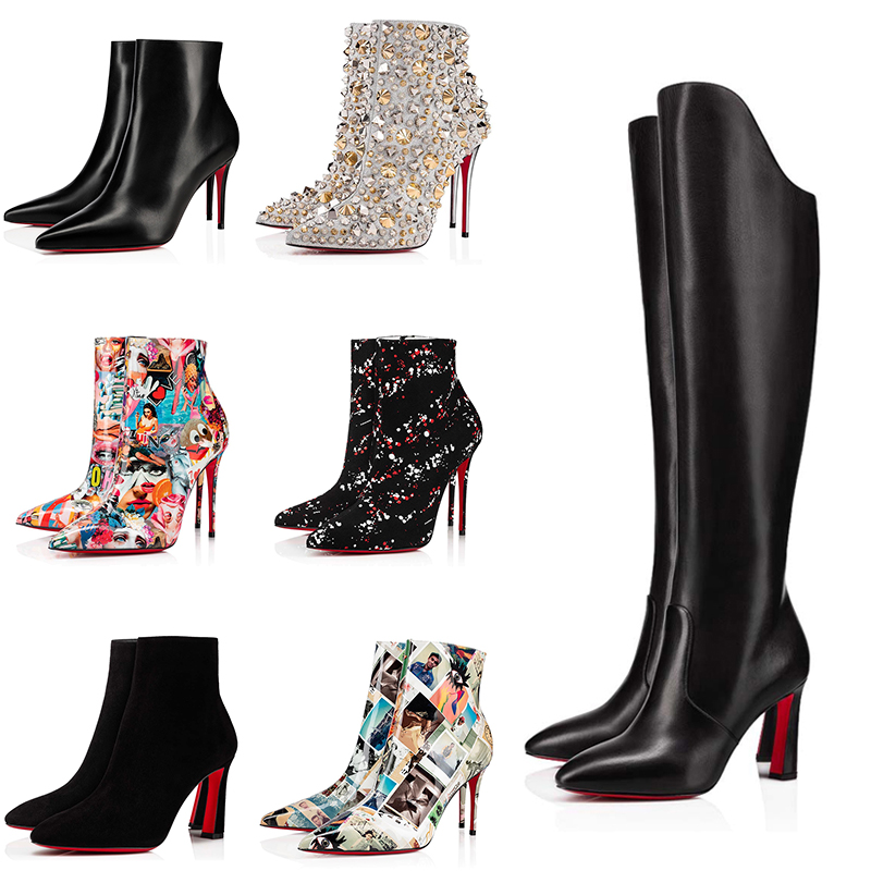 With Box Sexy Pointed-toe Pumps womens Boots Luxury Designer Shoes Red Bottoms High Heels New Season Booty Style For Delicate women Ankle Boot Short Booties 8 10 12cm, C12 10cm
With Box Sexy Pointed-toe Pumps womens Boots Luxury Designer Shoes Red Bottoms High Heels New Season Booty Style For Delicate women Ankle Boot Short Booties 8 10 12cm, C12 10cm