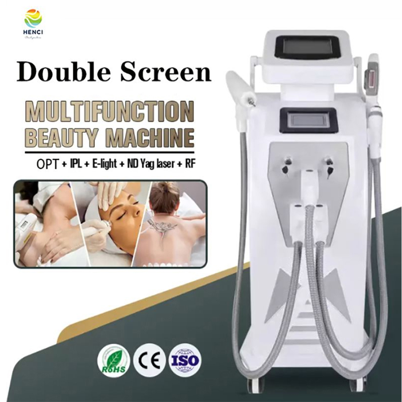 OPT IPL Laser Hair Removal Machines Permanent Yag Laser Tattoo Remover Skin Rejuvenation Pigment Acne Therapy Machine Salon Use