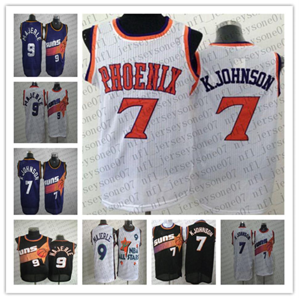 custom men youth women Sunss 7 Kevin Johnson 9 Dan Majerle black white purple Throwback Basketball jersey3205
custom men youth women Sunss 7 Kevin Johnson 9 Dan Majerle black white purple Throwback Basketball jersey3205