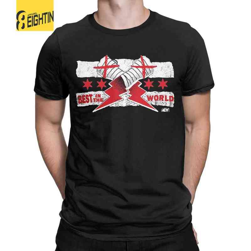 Men Cm Punk Aew Best the World Shirts Cotton Clothes Novelty Short Sleeve Crew Neck Tees Original T-shirts, Orange
Men Cm Punk Aew Best the World Shirts Cotton Clothes Novelty Short Sleeve Crew Neck Tees Original T-shirts, Orange