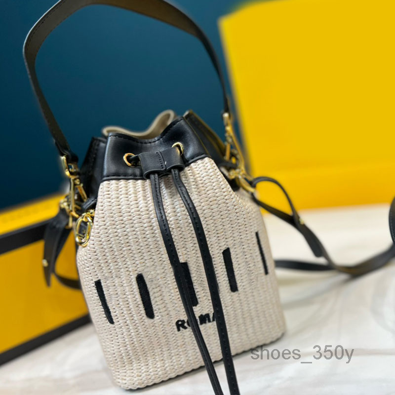 Evening Bags Mini Straw Bucket Bag Weave Handbag Crochet Crossbody Bag Canvas Leather Purse Women Drawstring Shoulder Bags Classic Lettered
Evening Bags Mini Straw Bucket Bag Weave Handbag Crochet Crossbody Bag Canvas Leather Purse Women Drawstring Shoulder Bags Classic Lettered