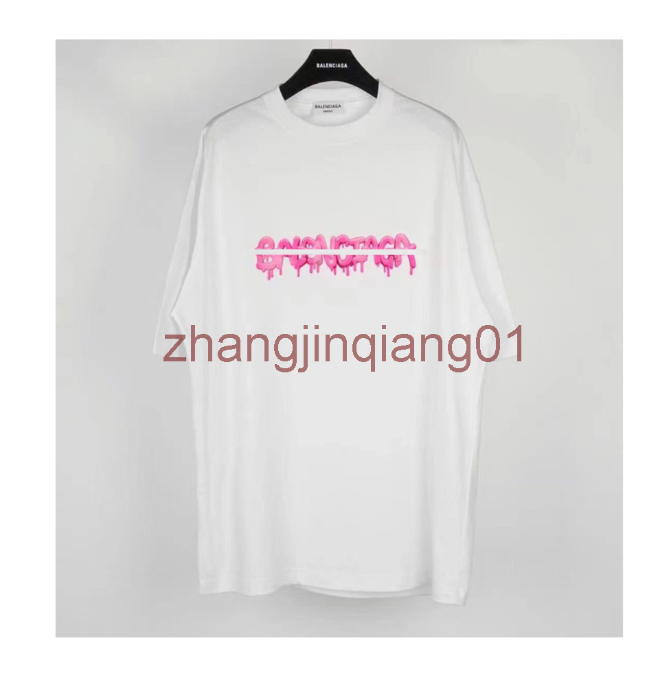 Designer Balanciagas T Shirt Luxe Casual Fashion Brands Graffiti Letters Printing Mens And Womens Lovers Short Tshirt Sleeve White Cotton Balenciga Tee
Designer Balanciagas T Shirt Luxe Casual Fashion Brands Graffiti Letters Printing Mens And Womens Lovers Short Tshirt Sleeve White Cotton Balenciga Tee