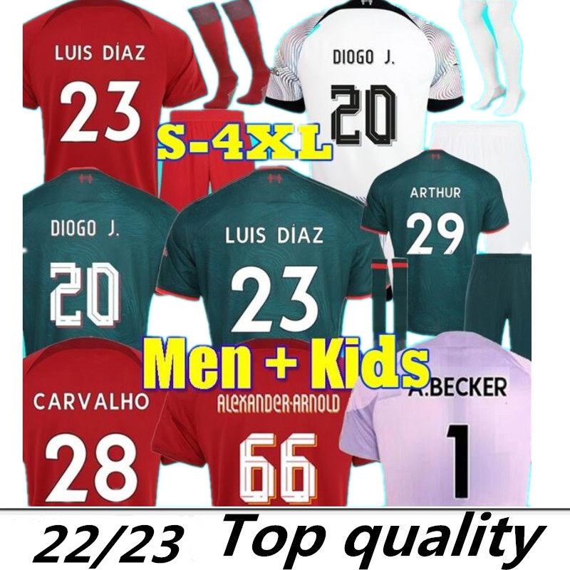 soccer jerseys 22 23 ELLIOTT LUIS DIAZ 2022 A.BECKER DARWIN ALEXANDER ARNOLD DIOGO J HENDERSON ORIGI ROBERTSON SHAQIRI home Away 3rd football shirt Fans, 10
soccer jerseys 22 23 ELLIOTT LUIS DIAZ 2022 A.BECKER DARWIN ALEXANDER ARNOLD DIOGO J HENDERSON ORIGI ROBERTSON SHAQIRI home Away 3rd football shirt Fans, 10
