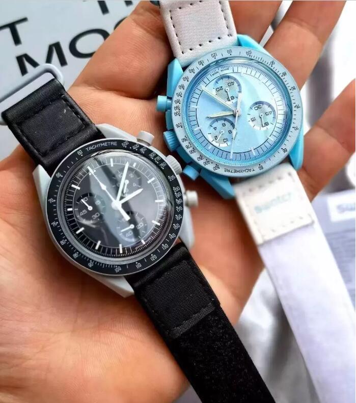 Bioceramic Planet Moon Mens Watches Full Function Quarz Chronograph Watch Mission To Mercury 42mm Nylon Luxury Watch Limited Edition Master Wristwatches, Multi-color
Bioceramic Planet Moon Mens Watches Full Function Quarz Chronograph Watch Mission To Mercury 42mm Nylon Luxury Watch Limited Edition Master Wristwatches, Multi-color