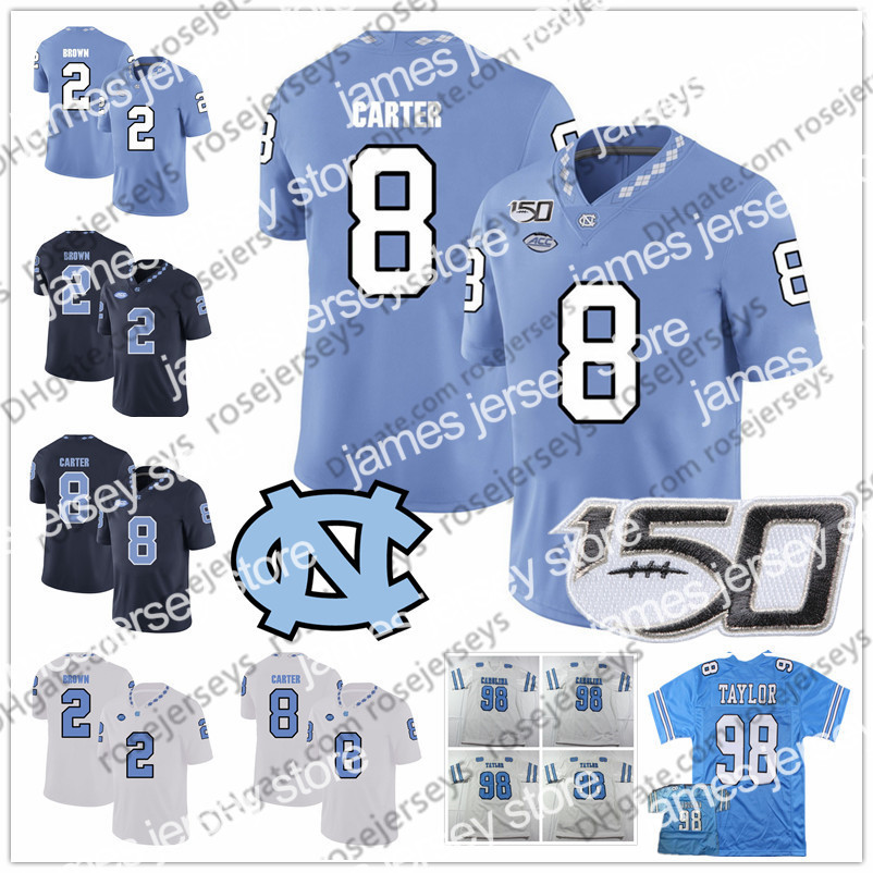 American College Football Wear Custom 2020 UNC North Carolina Tar Heels 1 Khafre Brown Dazz Newsome Michael Carter 25 Javonte Williams Men Youth Kid Football Jersey 4, White vintage
American College Football Wear Custom 2020 UNC North Carolina Tar Heels 1 Khafre Brown Dazz Newsome Michael Carter 25 Javonte Williams Men Youth Kid Football Jersey 4, White vintage