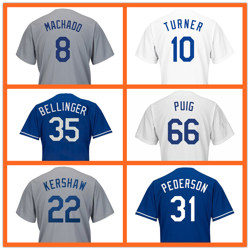 Dodgers Jersey 22 Clayton Kershaw 5 Corey Seager 23 Adrian Gonzalez 35 Cody Bellinger 66 Yasiel Puig 10 Justin Turner 50 Mookie Betts, Men;flex base
Dodgers Jersey 22 Clayton Kershaw 5 Corey Seager 23 Adrian Gonzalez 35 Cody Bellinger 66 Yasiel Puig 10 Justin Turner 50 Mookie Betts, Men;flex base