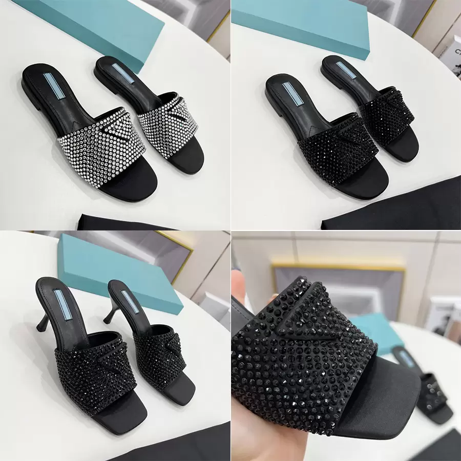Sandals Woman Slippers heel shoe Sandals Beach Slide Quality shiny with diamonds Slipper Fashion Special shaped heel Scuffs diamond For Lady by, #0
Sandals Woman Slippers heel shoe Sandals Beach Slide Quality shiny with diamonds Slipper Fashion Special shaped heel Scuffs diamond For Lady by, #0