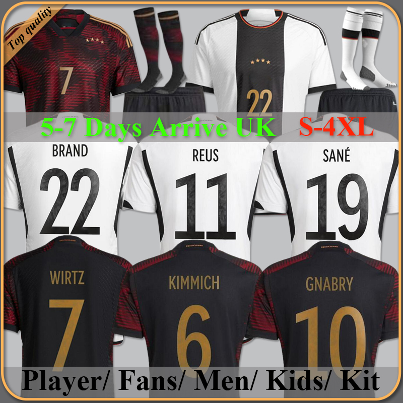 2022 KROOS Soccer Jerseys Germanies HUMMELS SANE WERNER MULLER retro Football shirt Gnabry REUS MUSIALA 22 23 men kids kit long sleeve uniform Player Fan edition, 2022 home players world cup
2022 KROOS Soccer Jerseys Germanies HUMMELS SANE WERNER MULLER retro Football shirt Gnabry REUS MUSIALA 22 23 men kids kit long sleeve uniform Player Fan edition, 2022 home players world cup