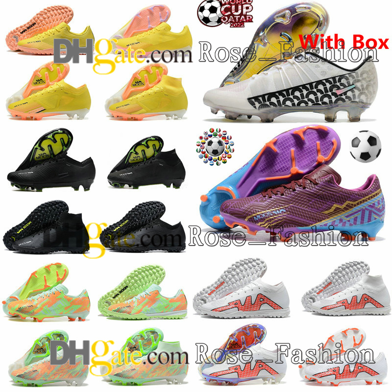 CR7 Soccer Shoes Mercurial Superfly Vapores 15 XV 2022 World Cup Football Boots Elite Academy Magista Obra FG MG wmns Mens OG Outdoor Sports Cleats With Box sz 39-45, Color no. 002
CR7 Soccer Shoes Mercurial Superfly Vapores 15 XV 2022 World Cup Football Boots Elite Academy Magista Obra FG MG wmns Mens OG Outdoor Sports Cleats With Box sz 39-45, Color no. 002