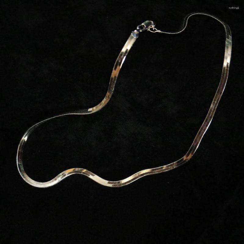 Choker Fashion Silver Plated For Women Simple Short Chain Necklace Jewellery Female Clavicle Blade Flat Snake
Choker Fashion Silver Plated For Women Simple Short Chain Necklace Jewellery Female Clavicle Blade Flat Snake