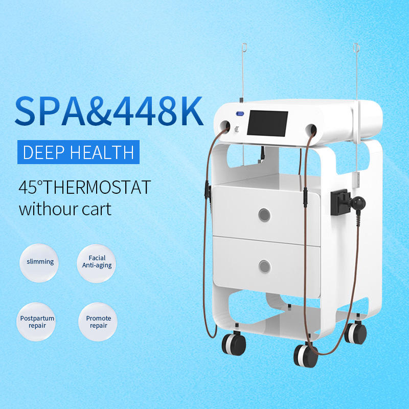 Physiotherapy Radio frequency Slimming Indiba 448khz Tecar Cavitation Body Care System RET CET RF Slim Machine for Weight Loss Indiba