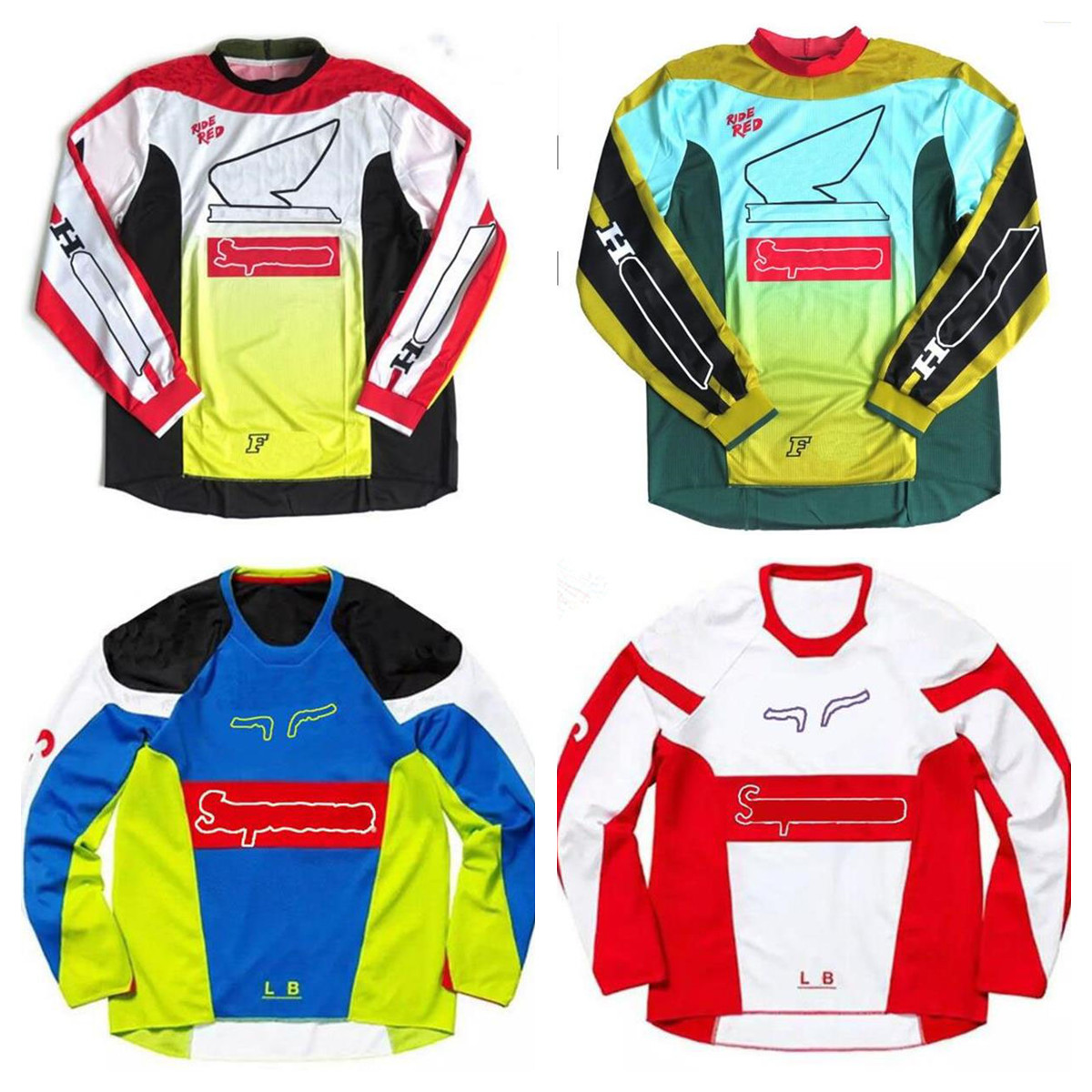 motorcycle speed surrender polyester quick-drying long-sleeved downhill jersey with the same style customization
motorcycle speed surrender polyester quick-drying long-sleeved downhill jersey with the same style customization