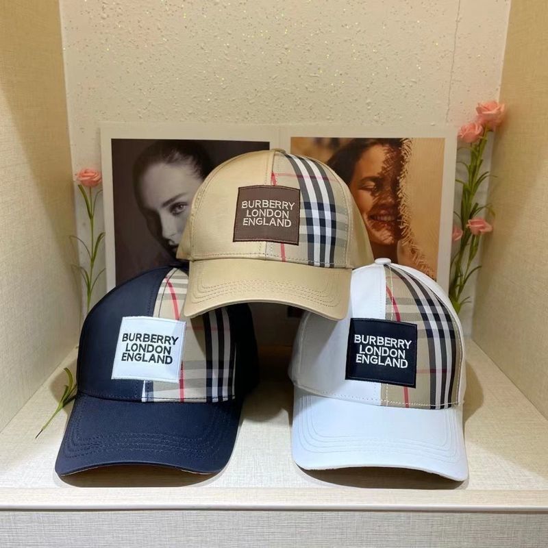 Designer Hats burbrery tbcap High quality new Plaid splicing baseball cap fashionable and foreign style versatile sunscreen visor cap, Black
Designer Hats burbrery tbcap High quality new Plaid splicing baseball cap fashionable and foreign style versatile sunscreen visor cap, Black