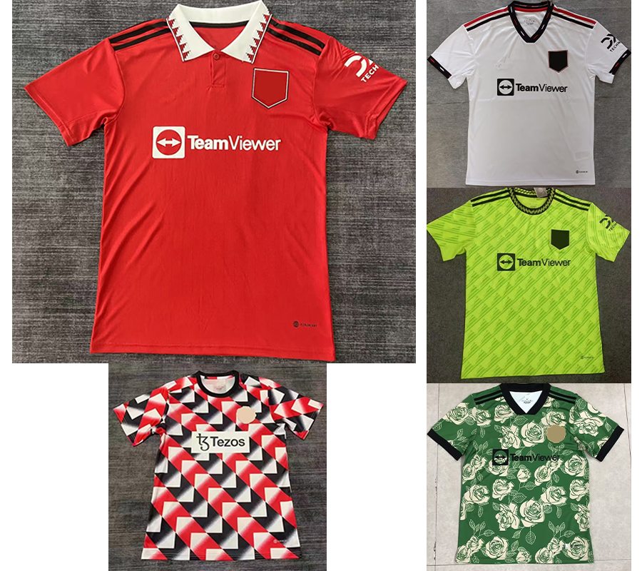 22-23 MAN uTd Soccer Men's T-Shirts fan edition Polos shirt embroidery summer outdoor sports football training shirt, White
22-23 MAN uTd Soccer Men's T-Shirts fan edition Polos shirt embroidery summer outdoor sports football training shirt, White