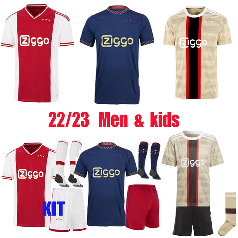 2022 2023 AJAXS TADIC soccer jersey Marley football shirt BERGHUIS HALLER 22 23 Home Away Third BLIND KLAASSEN GRAVENBERCH BERGHUIS ANTONY men Adult kids Tops Kits, Home with patch1
2022 2023 AJAXS TADIC soccer jersey Marley football shirt BERGHUIS HALLER 22 23 Home Away Third BLIND KLAASSEN GRAVENBERCH BERGHUIS ANTONY men Adult kids Tops Kits, Home with patch1